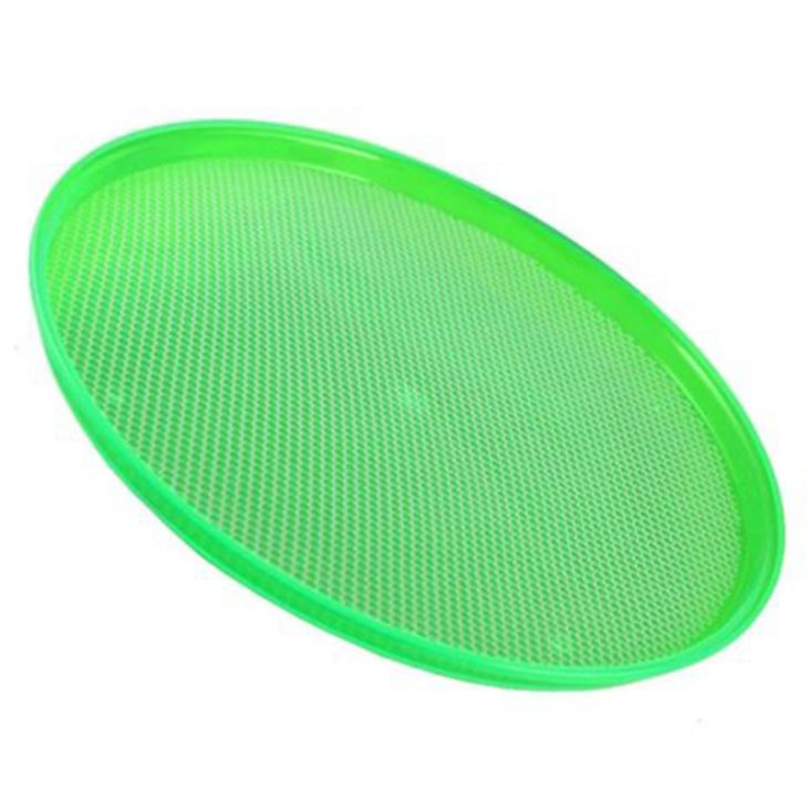 Neon Serving Tray: 15 in. Plexiglas Tray, Lime Green main image
